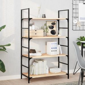vidaXL Rafturi plutitoare 4 buc. 100x40x2cm lemn masiv acacia netratat imagine