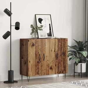 vidaXL Bufet Lemn vechi 90 x 32, 5 x 80 cm Lemn compozit imagine