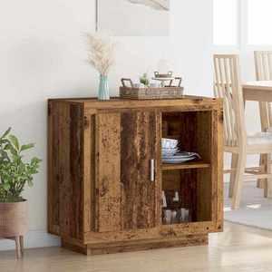 vidaXL Bufet Lemn vechi 80 x 40 x 75 cm Lemn compozit imagine