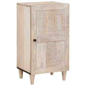 vidaXL Bufet Alb 33.5 x 40 x 75 cm imagine