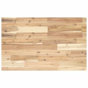 vidaXL Blat de baie netratat, 80x50x4 cm, lemn masiv de acacia imagine