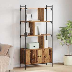 vidaXL Bibliotecă 76, 5 x 30 x 154, 5 cm Lemn compozit imagine