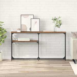 vidaXL MasaConsole Lemn vechi 145x22.5x75cm Lemn compozit imagine