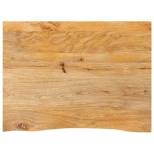 vidaXL Blat de masă contur organic 80x60x3, 8 cm lemn masiv de mango imagine