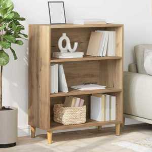 vidaXL Bufet Stejar Artizanal 69, 5 x 32, 5 x 90 cm Lemn compozit imagine