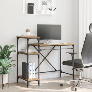 vidaXL Birou Lemn Vechi 105 x 50 x 90 cm Lemn compozit imagine