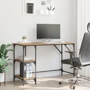 vidaXL Birou Stejar Artizanal 120 x 50 x 75 cm Lemn compozit imagine