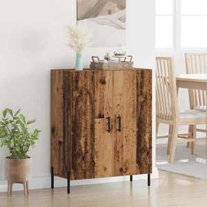 vidaXL Bufet Lemn vechi 69, 5 x 34 x 90 cm Lemn compozit imagine