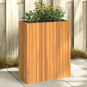 vidaXL Jardinieră de grădină, 59x27, 5x70 cm, lemn masiv de acacia imagine