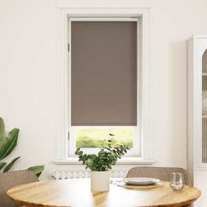 vidaXL Jaluzea opacă 64, 4x120 cm, lățime material 60 cm, culoare cafea imagine