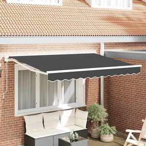 vidaXL Cadru de copertină Antracit 300 x 200 cm imagine