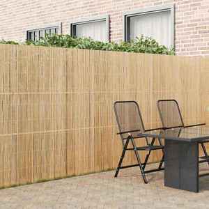 vidaXL Gard din bambus natural 400 x 180 cm Bambus imagine