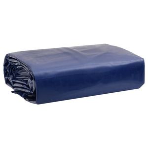 vidaXL Prelată, albastru, 2x3 m, 650 g/m² imagine