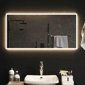 vidaXL Oglindă de baie cu LED, 100x50 cm imagine