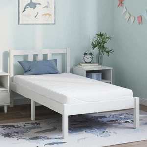 vidaXL Saltea Alb 80 x 160 cm Material Jacquard imagine