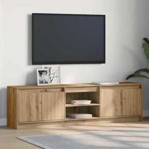 vidaXL Unități TV 2 pcs Maro 180 x 34 x 50 cm Lemn compozit imagine
