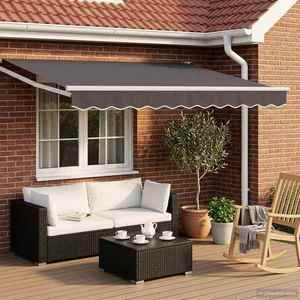 vidaXL Cort electric retractabil Antracit 3 x 2 m imagine