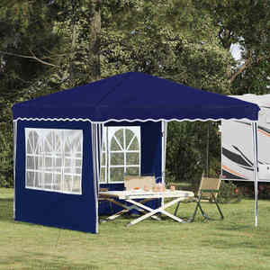vidaXL Cort de Petrecere Pop-up albastru 288 x 288 x 245 cm imagine