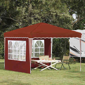 vidaXL Cort de Petrecere Pop-up Terracota 288 x 288 x 245 cm imagine