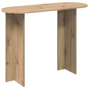 vidaXL Masă de consolă Stejar Artizanal 100 x 39, 5 x 75 cm imagine