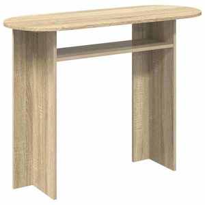 vidaXL Masă de consolă Stejar Sonoma 100 x 39, 5 x 75 cm Lemn prelucrat imagine