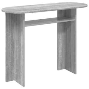 vidaXL Masă de consolă Sonoma gri 100 x 39, 5 x 75 cm Lemn prelucrat imagine