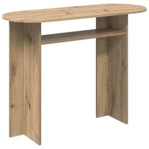 vidaXL Masă de consolă Stejar Artizanal 100 x 39, 5 x 75 cm imagine