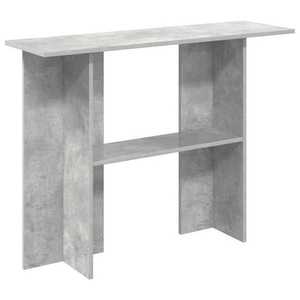 vidaXL Masă de consolă Gri Beton 100 x 30 x 75 cm Lemn prelucrat imagine