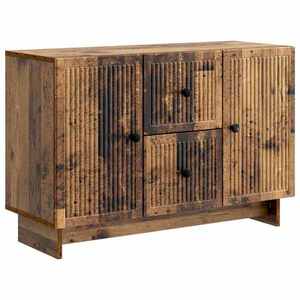 vidaXL Bufet cu sertar Lemn vechi 89 x 34, 5 x 60 cm Lemn prelucrat imagine