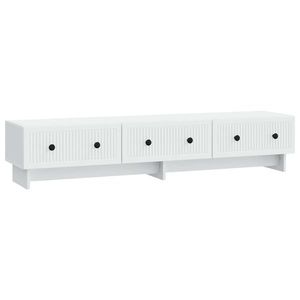 vidaXL Cabinet TV cu sertar Alb 147 x 34, 5 x 30 cm Lemn prelucrat imagine