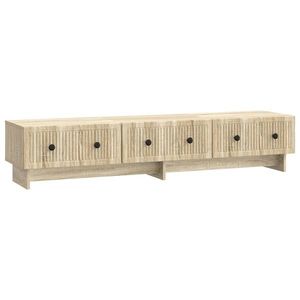 vidaXL Cabinet TV Stejar Sonoma 147 x 34, 5 x 30 cm Lemn prelucrat imagine