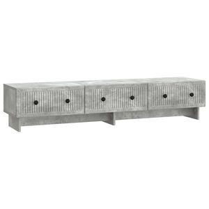 vidaXL Cabinet TV Gri Beton 147 x 34, 5 x 30 cm Lemn prelucrat imagine