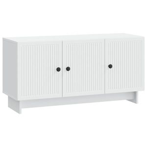 vidaXL Cabinet TV Alb 99 x 34, 5 x 50 cm Lemn prelucrat imagine