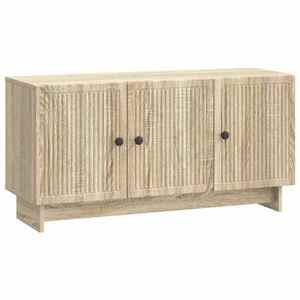 vidaXL Cabinet TV Stejar Sonoma 99 x 34, 5 x 50 cm Lemn prelucrat imagine