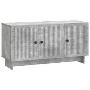 vidaXL Cabinet TV Gri Beton 99 x 34, 5 x 50 cm Lemn prelucrat imagine