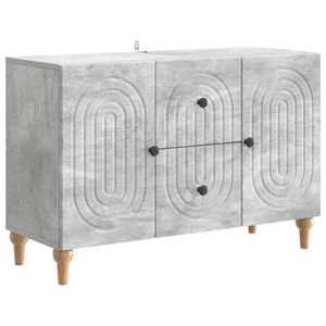 vidaXL Cabinet TV cu sertar Gri Beton 89 x 34, 5 x 60 cm Lemn prelucrat imagine