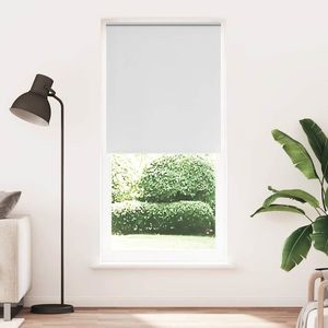 vidaXL Jaluzea opacă 84, 4x230 cm, lățime material 80 cm, alb imagine