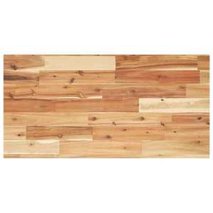 vidaXL Blat de baie finisaj cu ulei, 100x40x2 cm, lemn masiv de acacia imagine