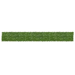 vidaXL Ecran de balcon cu frunze Verde și galben 600 x 75 cm imagine