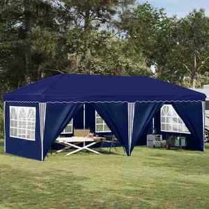 vidaXL Cort de Petrecere Pop-up 575 x 288 x 245 cm albastru imagine