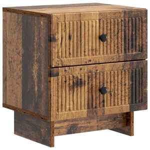 vidaXL Dulap de noapte Lemn vechi 43 x 34, 5 x 47, 5 cm Lemn prelucrat imagine