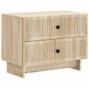 vidaXL Dulap de noapte cu sertar Stejar Sonoma 62 x 34, 5 x 47, 5 cm imagine