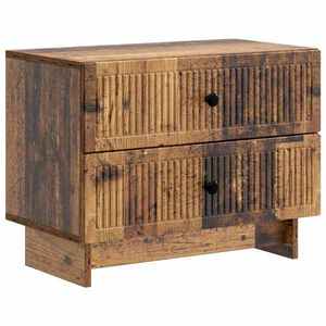 vidaXL Dulap de noapte Lemn vechi 62 x 34, 5 x 47, 5 cm Lemn prelucrat imagine