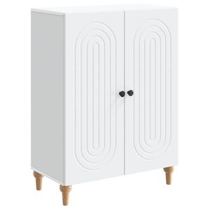 vidaXL Bufet Alb 66 x 34, 5 x 90 cm Lemn prelucrat imagine