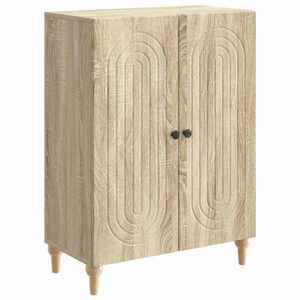 vidaXL Bufet Stejar Sonoma 66 x 34, 5 x 90 cm Lemn prelucrat imagine