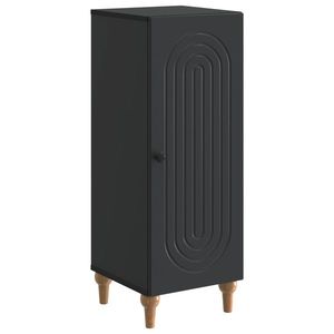 vidaXL Bufet Negru 33 x 34, 5 x 90 cm Lemn prelucrat imagine