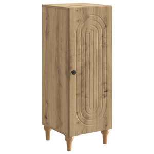 vidaXL Bufet Stejar Artizanal 33 x 34, 5 x 90 cm Lemn prelucrat imagine