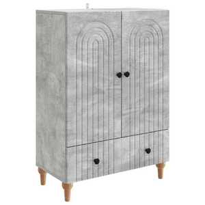 vidaXL Bufet cu sertar Gri Beton 66 x 34, 5 x 95 cm Lemn prelucrat imagine
