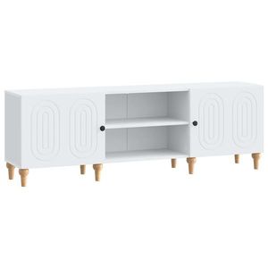 vidaXL Cabinet TV Alb 150 x 31 x 50 cm Lemn prelucrat imagine