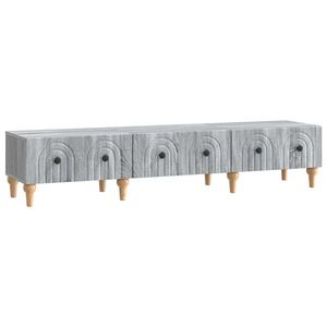 vidaXL Cabinet TV Sonoma gri 147 x 34, 5 x 30 cm Lemn prelucrat imagine